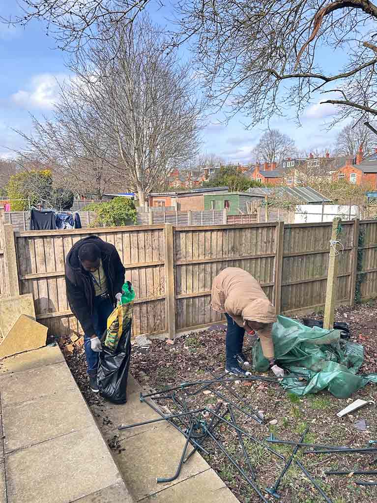 Carmona House spent their day litter picking in their local community.