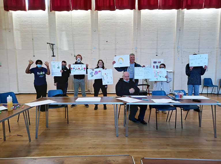 Woodhall & The Minims worked together to do good in their local community.