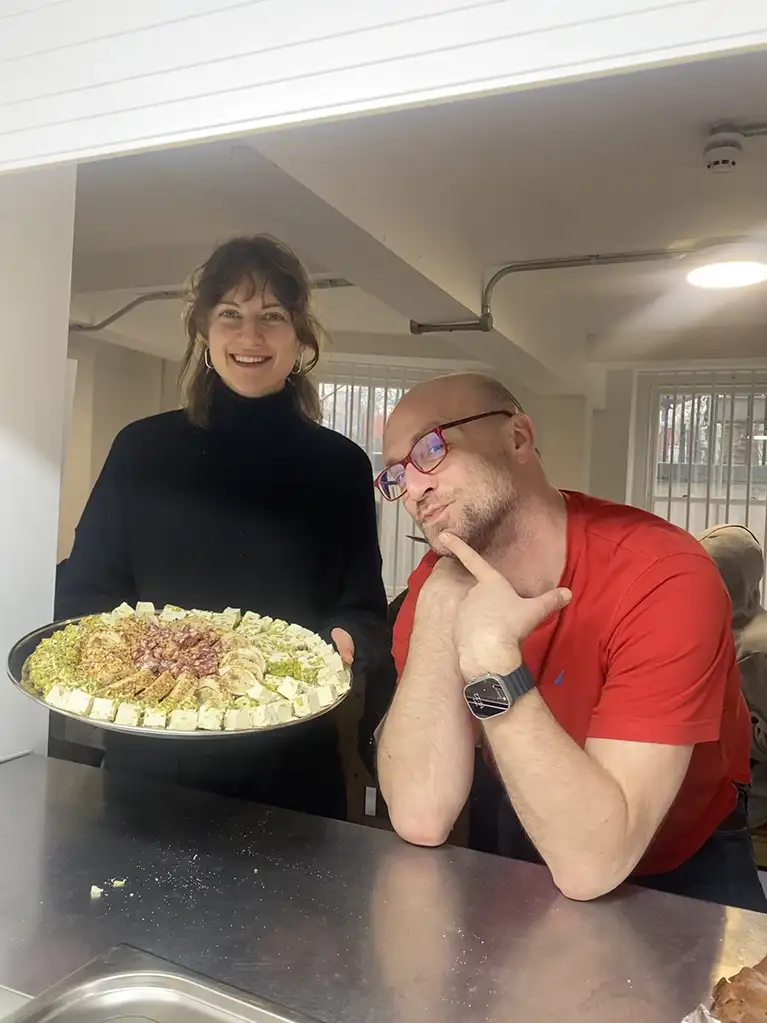 The Homes for Ukraine team spent their day visiting Olallo House in London