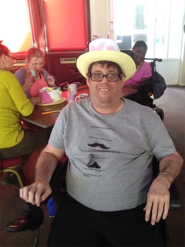 Easter hats at Terry Yorath House.