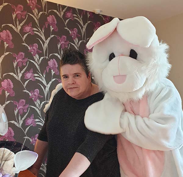 Easter Bunny at Sandown Road