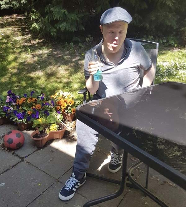 Bradford Supported Living Services - Enjoying the sunshine. Cheers!