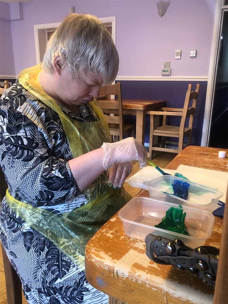 Painting Rainbows at Sandown Road