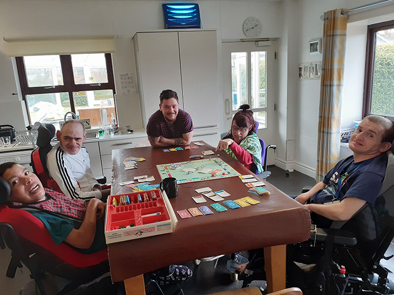 Stay positive, play monopoly and put the rest to shame.